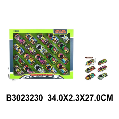 华达玩具进出口贸易有限公司- 产品详细- 7.2cm涂鸦回力跑车